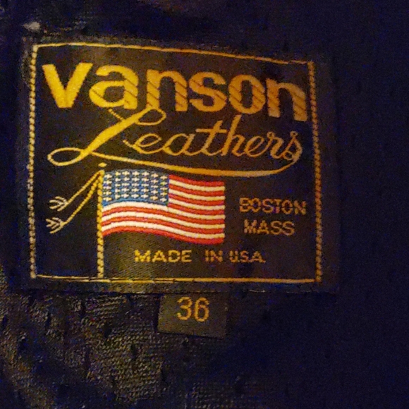 Vanson leather jacket - Picture 5 of 5